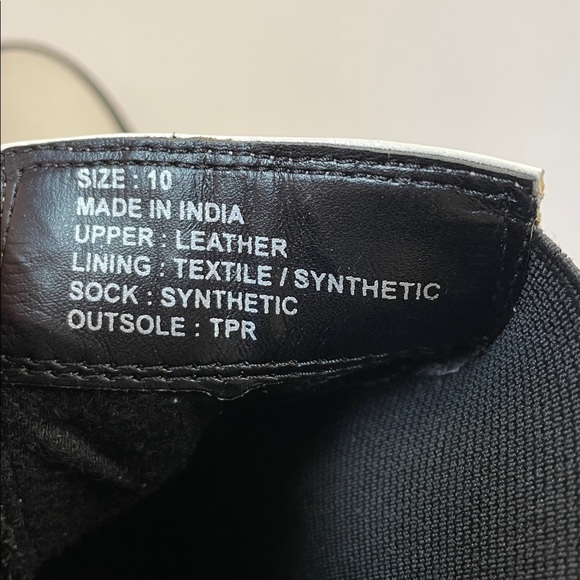 NIB White Chelsea FARYL Leather Boots. Size 10 - Picture 5 of 6